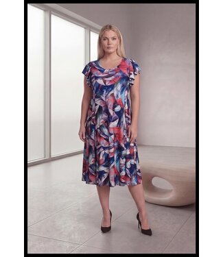 Magna Blau Magna Kleid