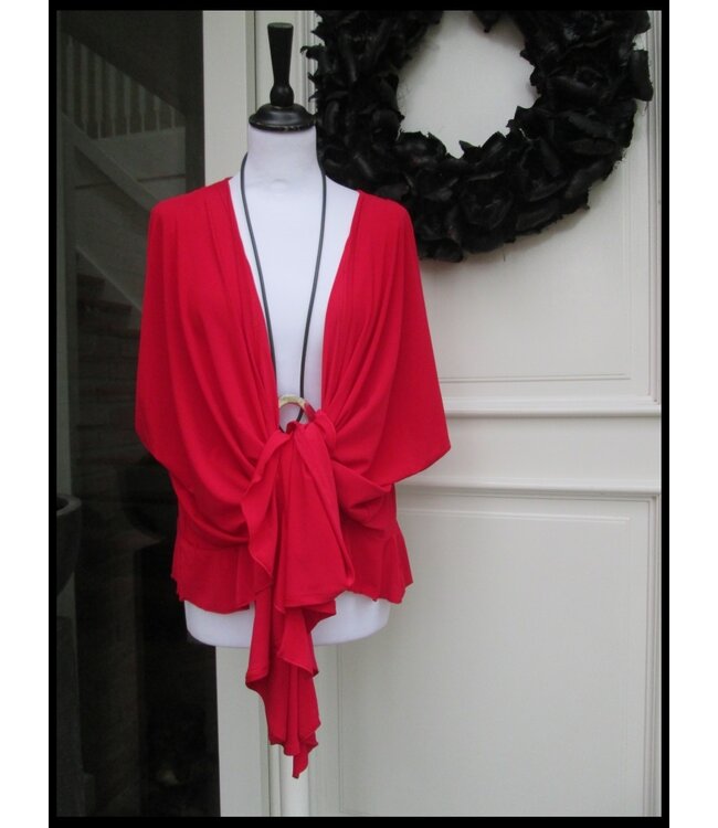 Red Magna Waistcoat