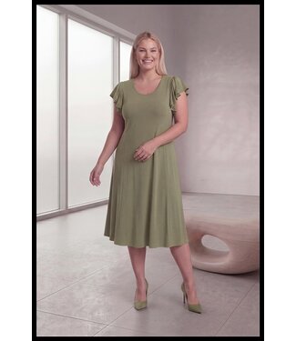 Magna Grün Magna Kleid