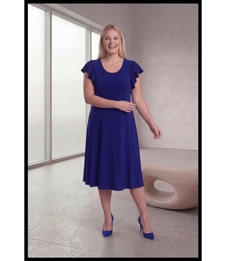 Magna Blau Magna Kleid