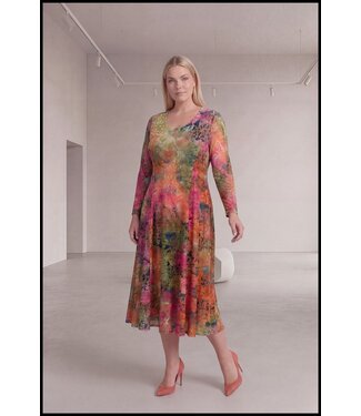 Magna Orange Magna Kleid