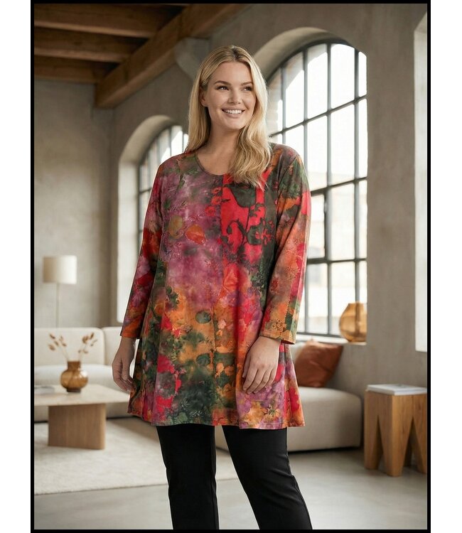 Red Magna Tunic