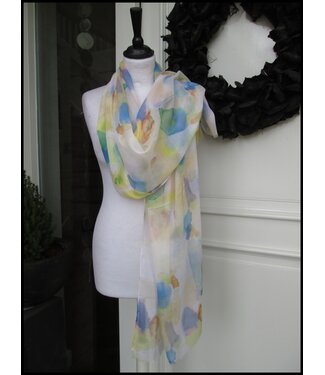 merkloos Orange Shawl