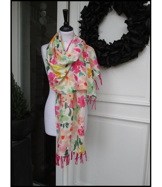 Fleurige Sjaal