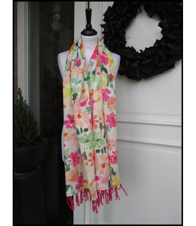 Fleurige Sjaal