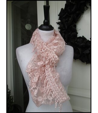 merkloos Rosa Schal