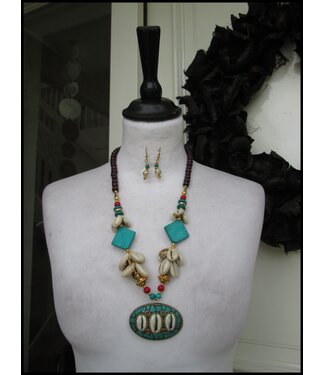 merkloos Blue Necklet
