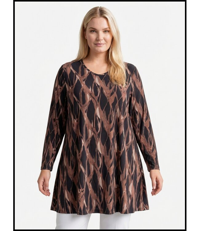 Schwarz Magna Tunika