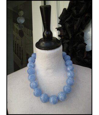 merkloos Koraal Parel Ketting