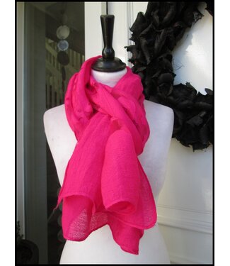 merkloos Rosa Schal