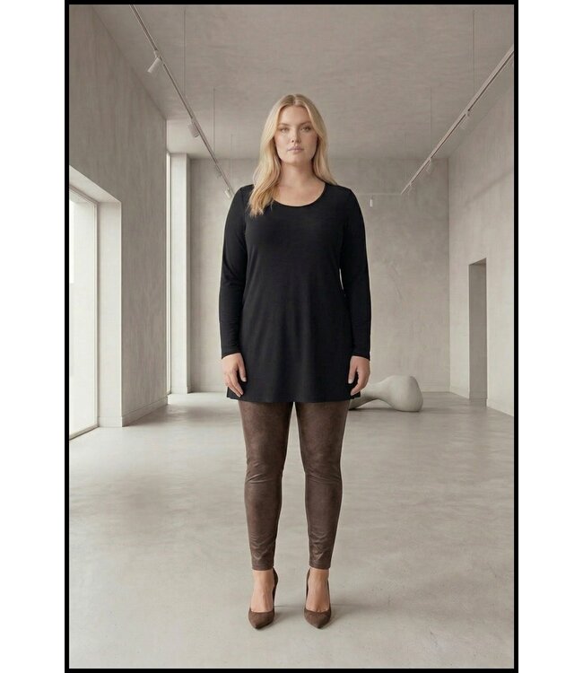 Donkerbruine Magna Legging