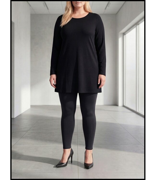 Schwarz Magna Legging
