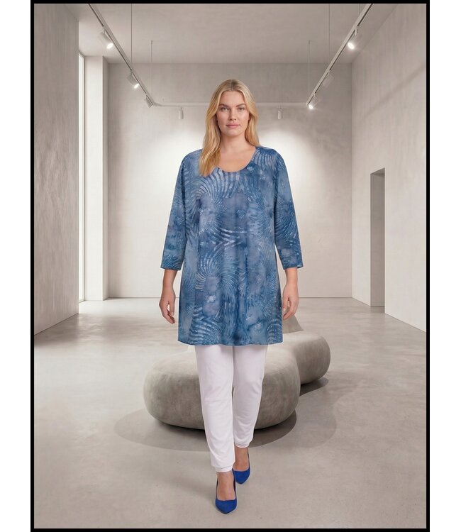 Blue Magna Tunic