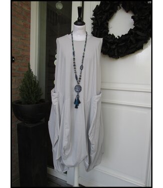 Grau Moonshine Kleid