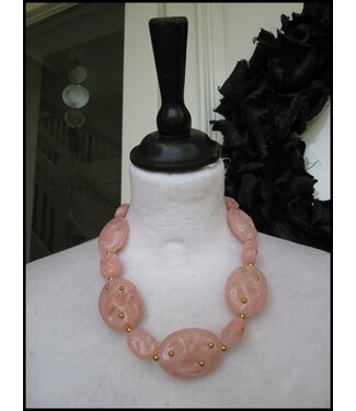 merkloos Pink Necklet