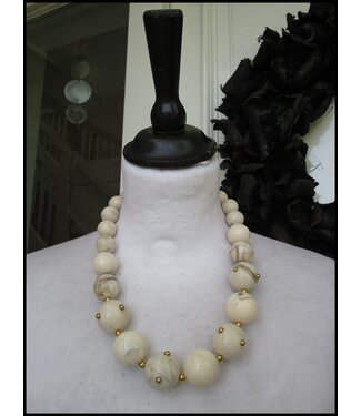 merkloos Aparte Parel Ketting