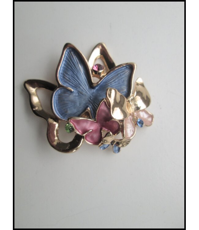 Vlindertjes Broche