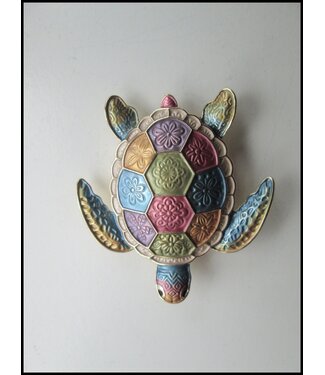 merkloos Gave Schildpad Broche
