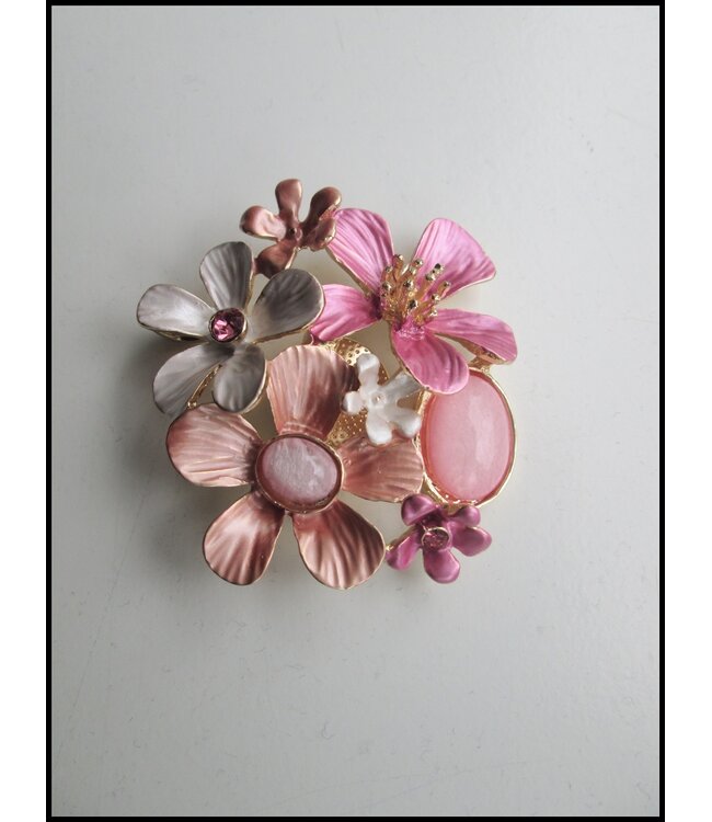 Pink Brooch