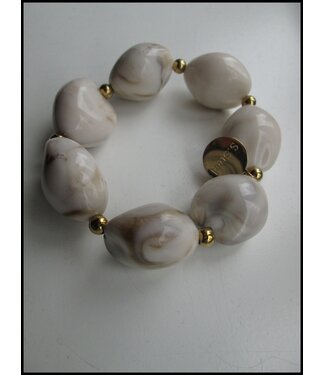 merkloos Braun Armband