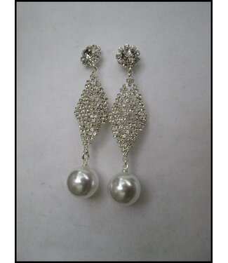 merkloos Grey Earring