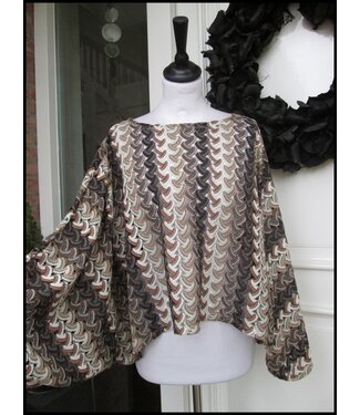 merkloos Brown Tunic