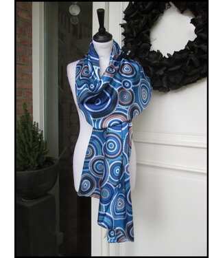merkloos Blue Shawl