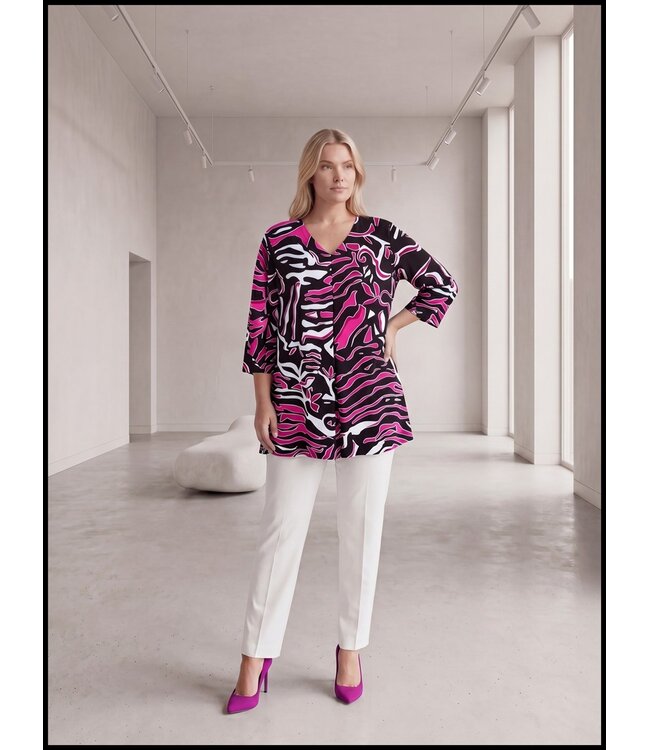 Schwarz Magna Tunika