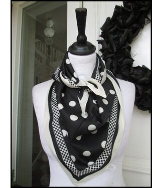 merkloos Sjieke polka dot sjaal