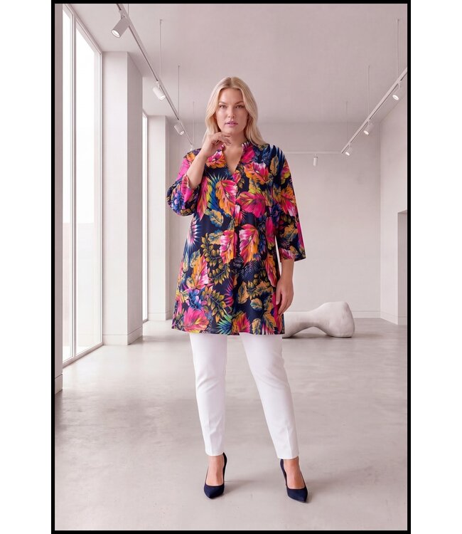 Schwarz Magna Tunika