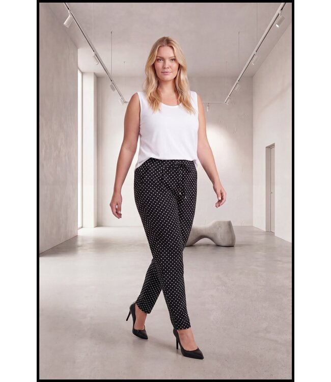 Black Magna Pants