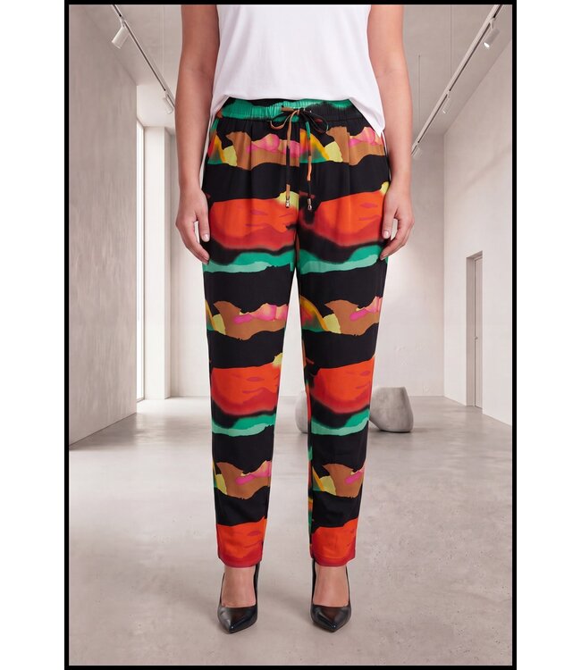 Black Magna Pants