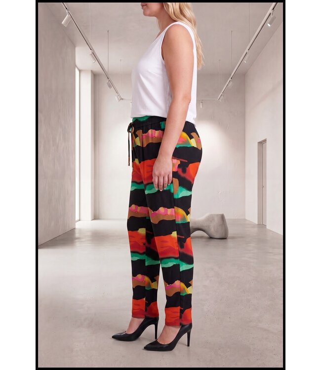 Black Magna Pants