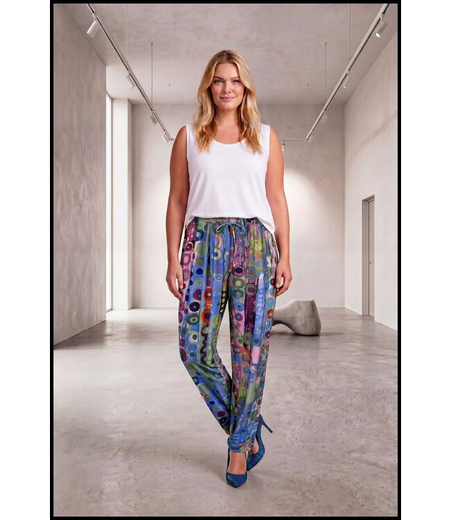 Blue Magna Pants