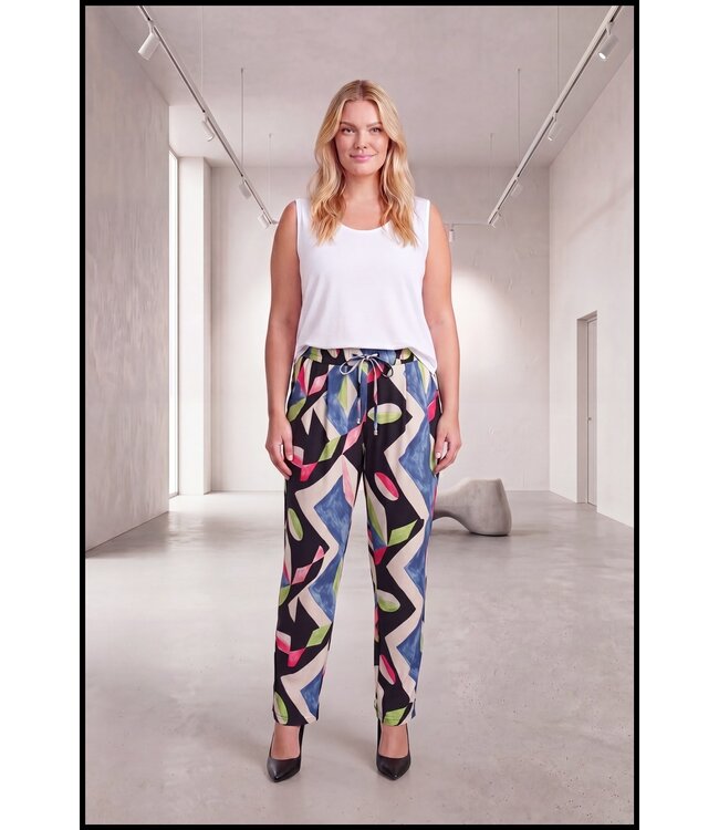 Black Magna Pants