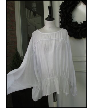 merkloos White Blouse