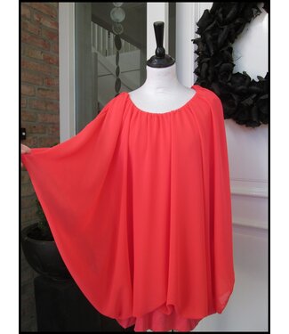 merkloos Voile Gevoerd Tuniek