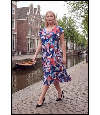 Magna Blau Magna Kleid