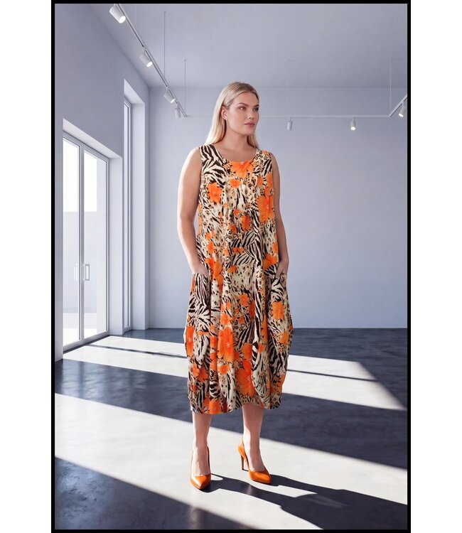 Orange Magna Dress