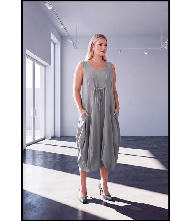 Grau Magna Kleid