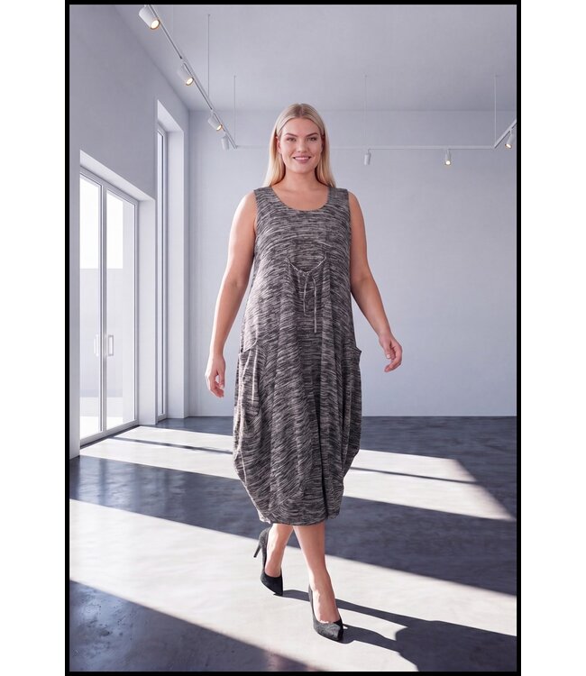 Grau Magna Kleid
