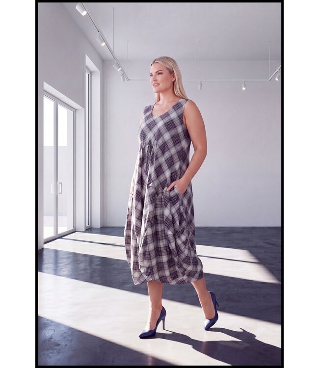 White Magna Dress