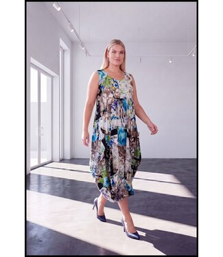 Magna Braun Magna Kleid