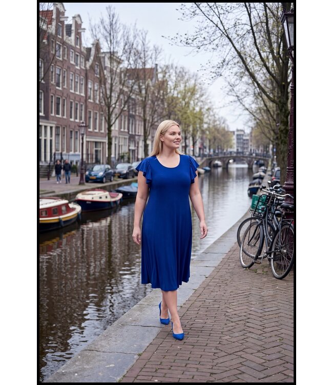 Blau Magna Kleid