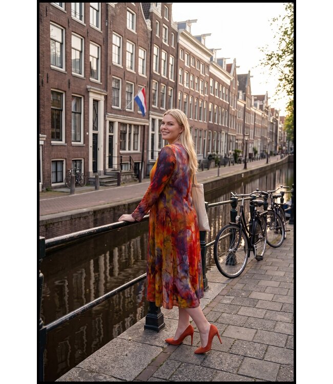Orange Magna Dress