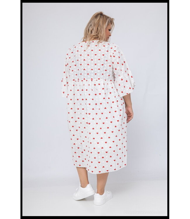 Weiß Belove Kleid