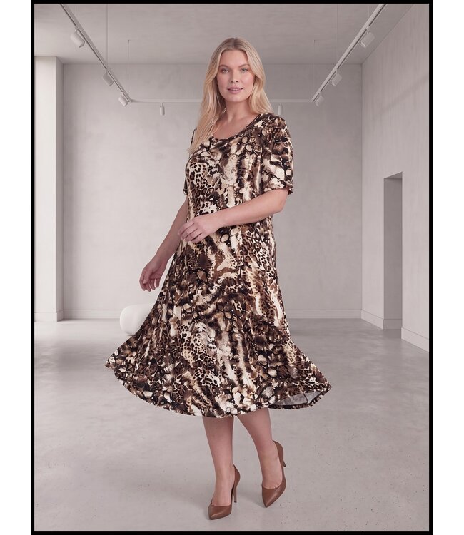 Brown Magna Dress