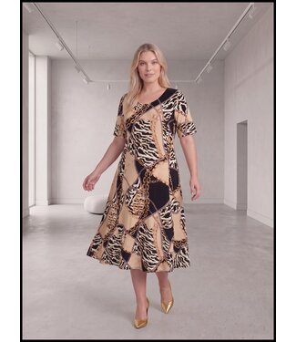 Magna Schwarz Magna Kleid