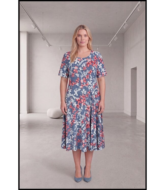 Blau Magna Kleid