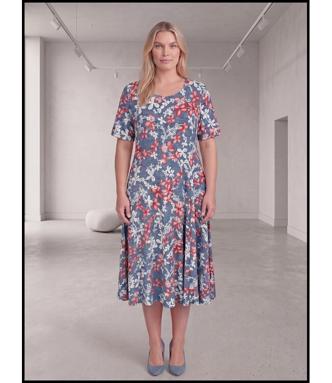 Blau Magna Kleid
